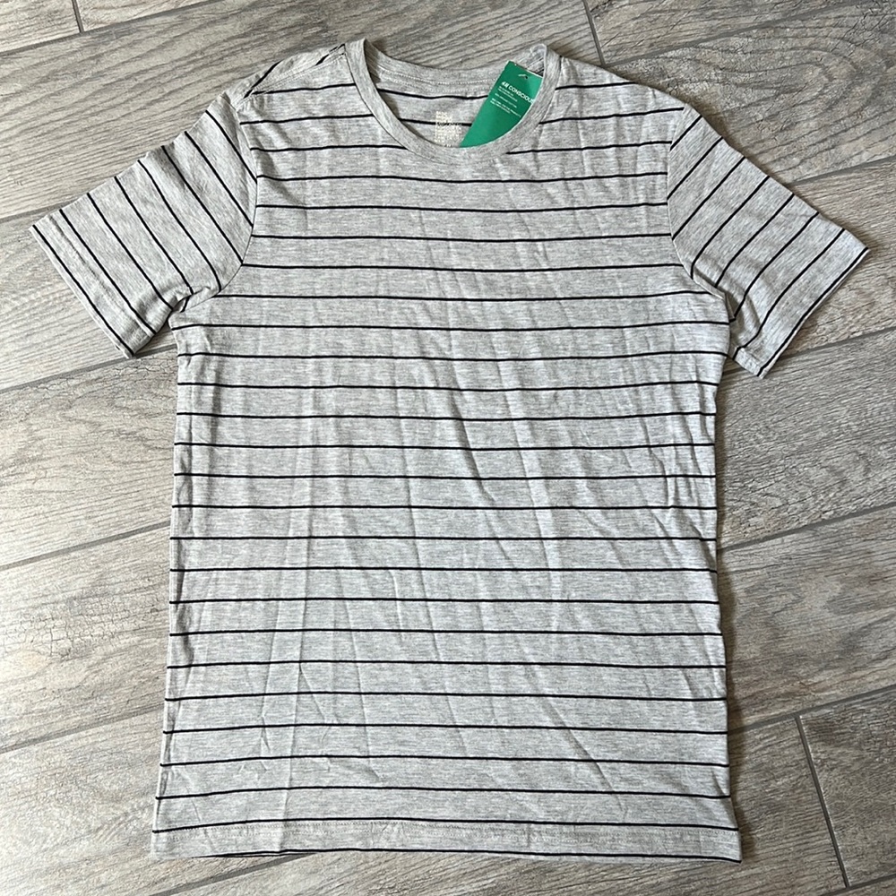 HM conscious grey striped SHIRT M